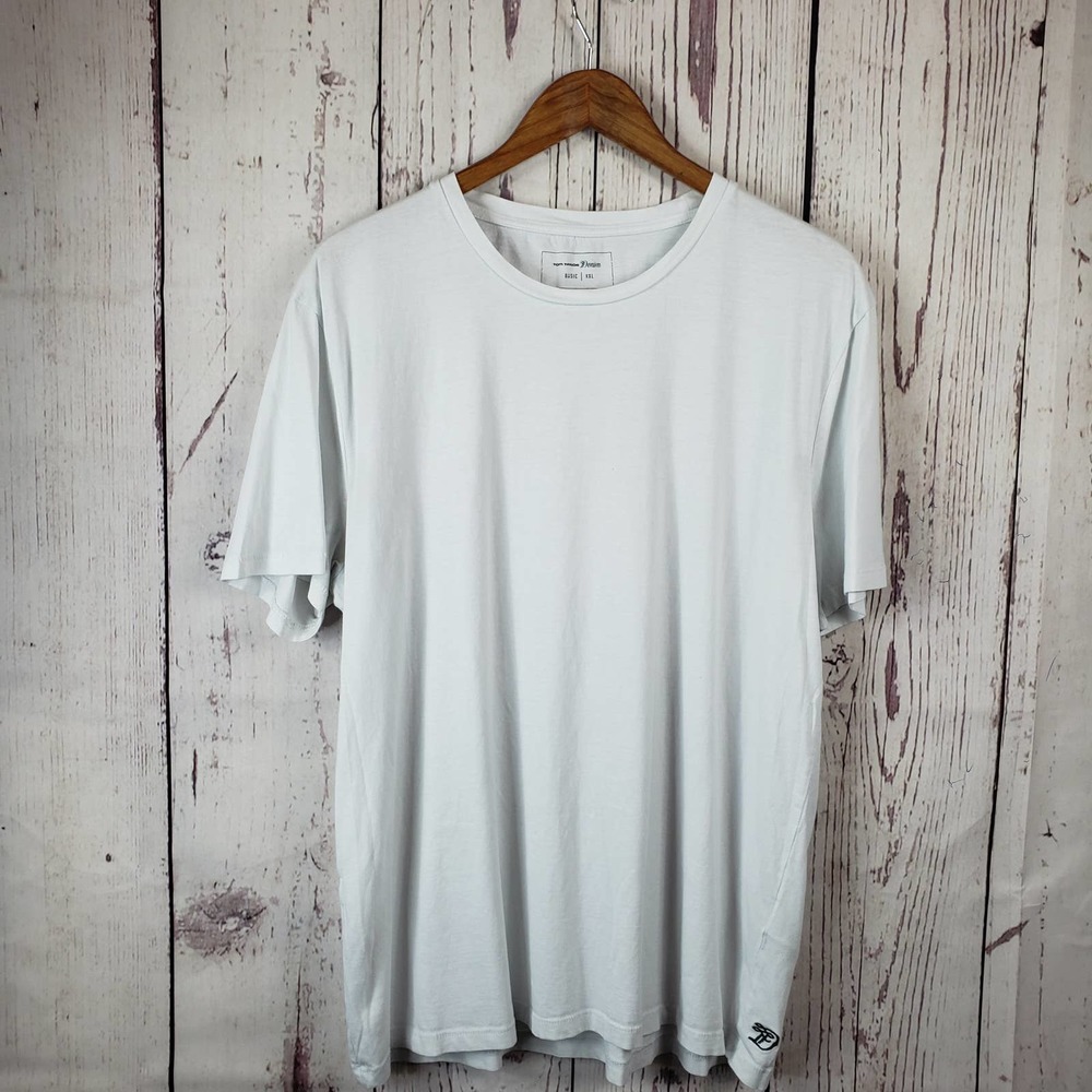 Tom Tailor Denim T Shirt Mens Size XXl Crew Neck Short Sleeve White